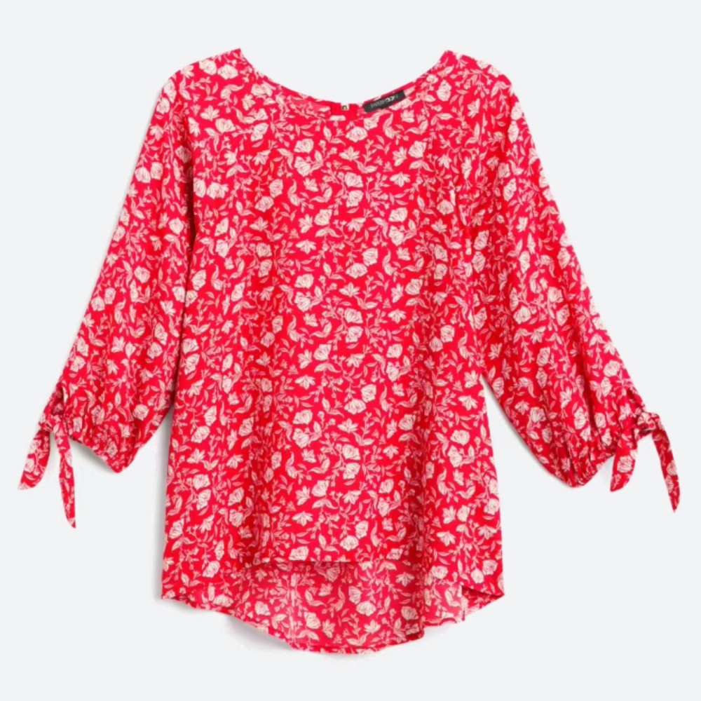 NWT XXL Larie tie sleeve blouse from Stitch Fix